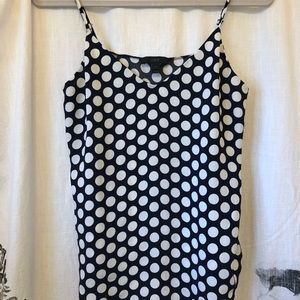 J Crew I Polka Dot Tank Top I Sz 2